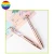 Import Flashing rose gold metal roller ballpoint pen with floating liquid ballpoint pen 0.7mm 1.0mm refill for gift or promotional from China