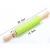 Import Flattening Dough Roller Straight Rod Dumpling Pizza Cylinder Wooden Handle Custom Silicone Non Stick Rolling Pin from China