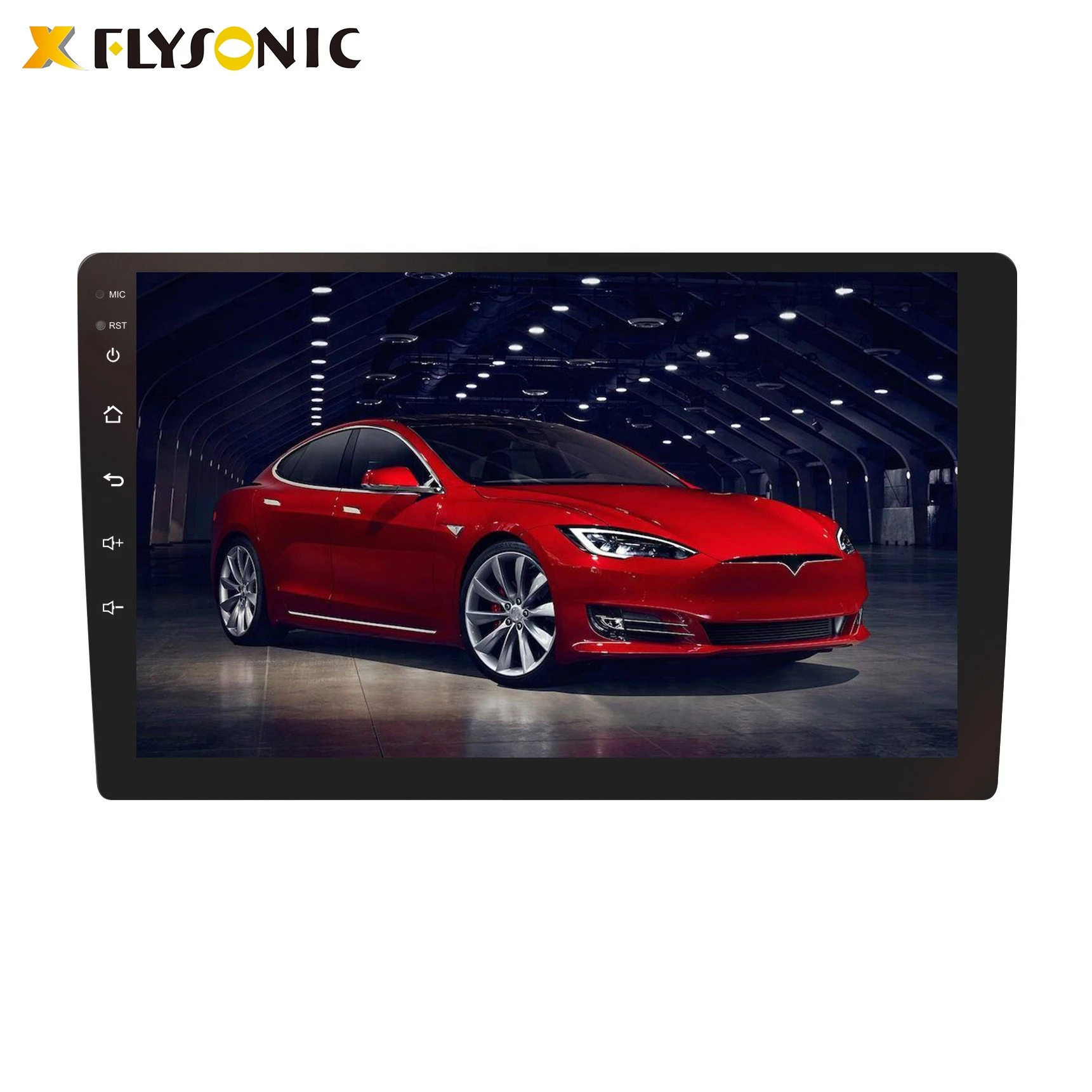 Flysonic Universal 9 Inch Android 10 Full Touch IPS 2.5D Screen Auto Electronics