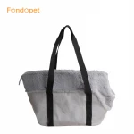 Fondopet Pet Cat Puppy dog Handbag bag Portable Shoulder Sling Carrier fur canvas pet Bags