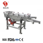 Food chemical mining industry gravel coffee detergent powder linear vibrating screening machine equipment