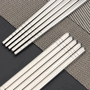 Food grade 18/8 metal Chopsticks in stainless steel