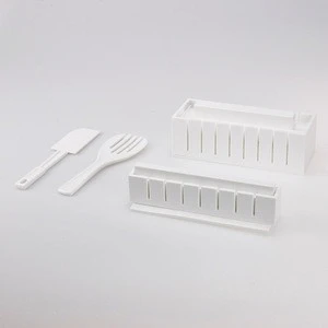 Food Grade Plastic 10 Pieces / Set Sushi Mold Maker