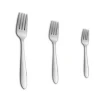 Food grade stainless steel cutlery nice style tableware set factory wholesale knife fork and spoon set nice silver cutlery set