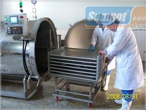 Food Industrial Autoclave Sterilizer horizontal autoclave sterilizer