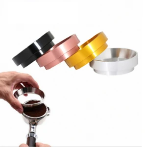 For Delonghi Cafemasy Magnetic Anti-drop Dosing Ring 51MM 53MM 58MM Funnel Coffee Machine Brewing Bowl Coffee Powder Tool