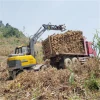 Forest logging usage loader log loading machine with new loading system