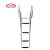 Import FOYO marine part accessories Pontoon Boat Ladder telescoping 4 step dock sea staircases with handrail from China