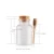 Import Free samples 100ml 200ml 300ml round translucent clear matter plastic sugar scrub  bath salt jar ABS container from China