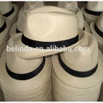 Free Shipping by DHL /FEDEX  paper straw man woman fedora hat