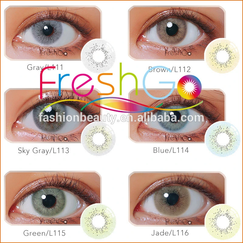 Freshgo Best Seller L11 Ocean collection Magic Soft Color Contact Lens Design Colored Contact Lenses