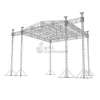 Galvanized lightweight building steel roof truss stage system
