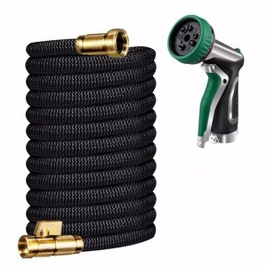 Garden Hose 25 to 150FT Lightweight Stretch Water Hose Flexible Water Hose Suitable for Washing/Watering Flowers/Cleaning Window