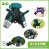 Garden Hose Splitter, Ball Valve Hose Connector Fits with Outdoor Faucet, Sprinkler & Drip Irrigation Systems