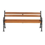 Garden seating  bench outdoor long cast iron bench in Garden Furniture