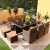 Import Garden Sofas Rattan Outdoor Furniture Bistro Dining Set Patio Leisure Rattan Wicker Chair Cube Rattan Set from China