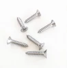 GB846 SS304 cross recessed countersunk head tapping screw ST4.2*20