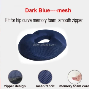 Gel seat foam cushion for hemorrhoids adult wheelchair factory easy carry orthopedic shock absorber coccyx