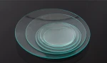 Glass watch glass Biological laboratory utensils Glass beaker cover transparent thickened beaker cover crystal cover