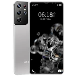 Global Version S21+ Smart Phone 6.72 inch Smartphone Full Screen 10 Core 5600mAh Support Face ID Fingerprint Mobile Phone