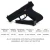 Import Glock 22 Simulation Gun Toys for Kids Metal Gun Model Military Pistol Figure from China