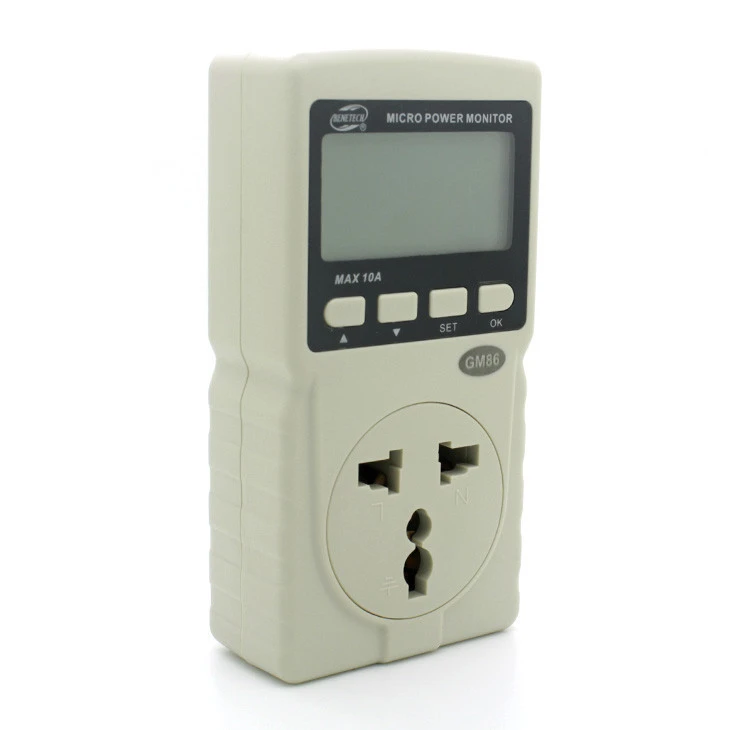 GM86 Micro Electric Power Monitor Digital Energy Consumption Meter