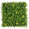 good looking artificial flower deco grass boxwood hedge wall plant bonsai