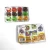 Import good price 10pcs square shaped cup assorted mini fruit jelly from China