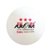 Good quality AURORA ABS plastic 2 star table tennis balls 40 mm+ ping pong ball