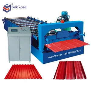 Good Quality color steel roof tile making machine price