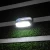 Good quality pir smd new motion sensor lights solar powered 3 led wall lamp