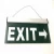 Import Green color LED rechargeable fire safety emergency light acrylic exit sign use for emergency Lighting from China