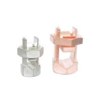 Green Valve High Quality Grounding Fitting Brass Electrical Wire Clamp