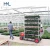 Import Greenhouse galvanized garden rolling flower nursery storage flower transport shipping shelf rack from China