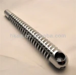 Guangdong hardware products manufacture smoking pipe accessories cusotimized aluminum skeleton smoking pipe