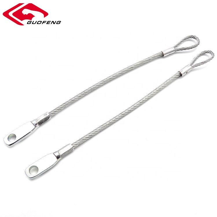 Buy Guofeng Eye Loop Lanyard Rope Stainless Steel Wire Rope Assemblies ...