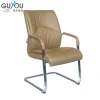 Guyou Modern Ergonomic PU Metal Frame Secretary Computer Office Chair Without Castor