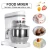 Import GZKITCHEN Electric 5L Food Mixer Professional Food 10 Stepless Speed Commercial Dough Mixer Cream Mixing Machine from China