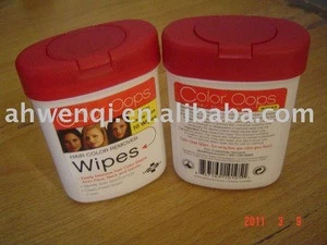 hair color remover wipes