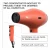 Import hair dryer Light weight Ionic technology professional rubber paint blow dryer eco friendly for salons fast dry dry from China