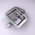 Haitan SF858 stainless steel material caravan door lock 121*124mm size paddle lock for truck