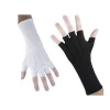 half finger uniform marching band glove disposable cotton gloves