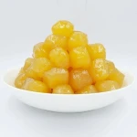 Handmade 30/35 drained ginger balls preserved ginger round shape candied fruit for bakery for cake wholesale