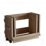 Handmade natural wooden high quality Wooden Craft Storage Cabinet/Drawers