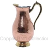Handmade 100% Pure Copper Water Pitcher Diamond Customized Ayurveda Metal Kettle Hand Carved Wholesale Price Available