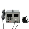 HAPREAL 9305D# NEW 3 IN 1 LCD Display air gun soldering iron station electric DC power supply 30V 5A welding machine