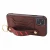 Hard Strap Stand Function Pu Leather Card Holder Back Cover Phone Case For iPhone 11 Promax Cover