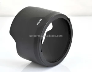 HB-40 factory price camera lens hood Mount for Nikon AF-S 24-70MM F/2.8G ED 2470 Lens Black
