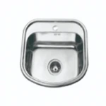 HD HARDWARE Hot Selling Single Bowl Stainless Steel Kitchen Sinks with Drainer