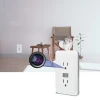 HD WiFi spy video recorder wall socket hidden camera with voice record